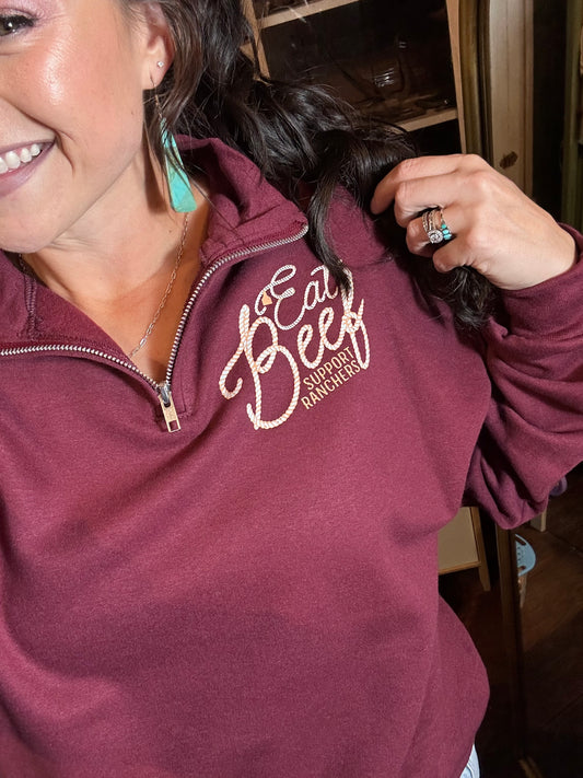 Eat Beef Pullover