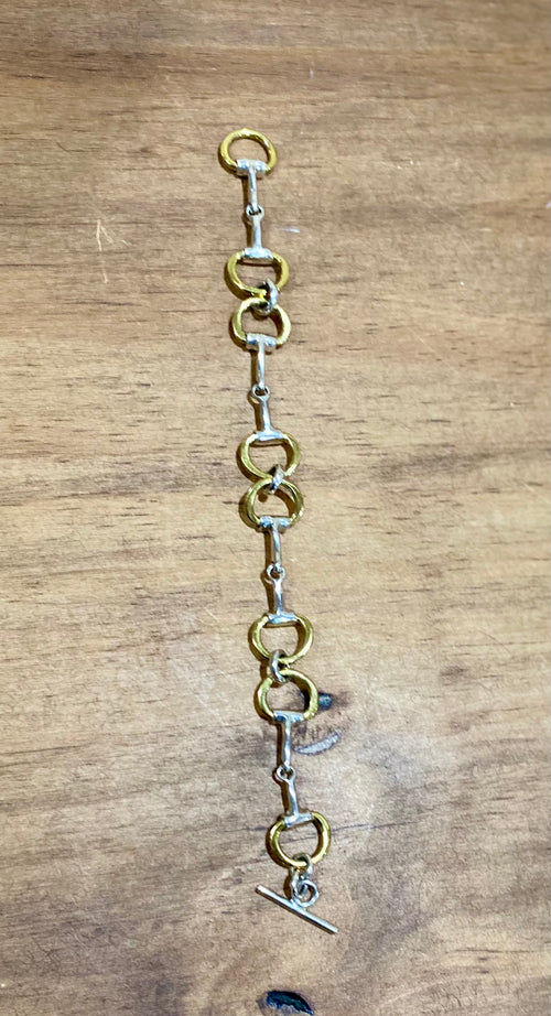 Snaffle bracelet