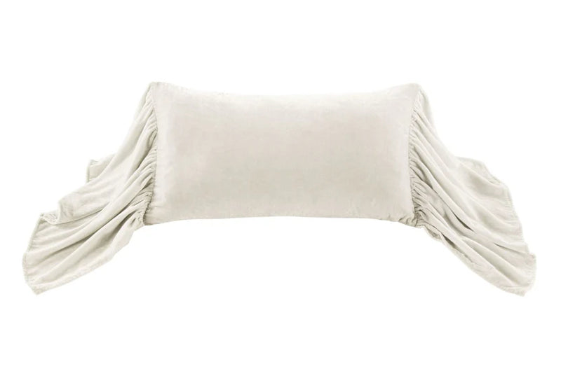 Stella Velvet Ruffled Pillow