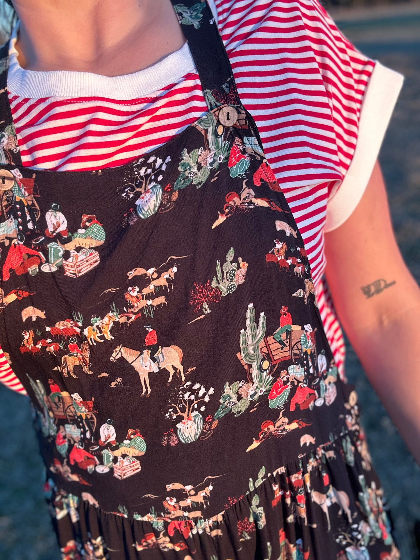 Cowboy Romper