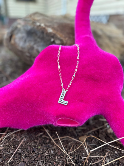 Letter Necklace