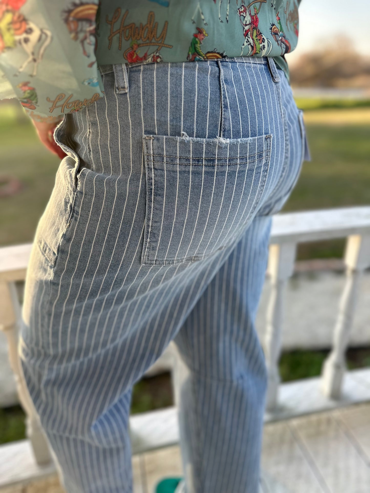 Pinstriped