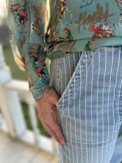 Pinstriped