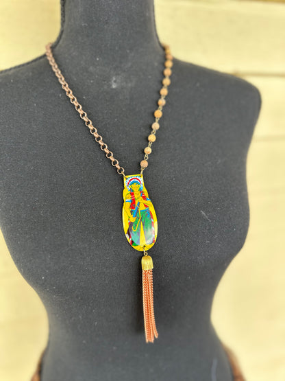 Tin Toy Necklace